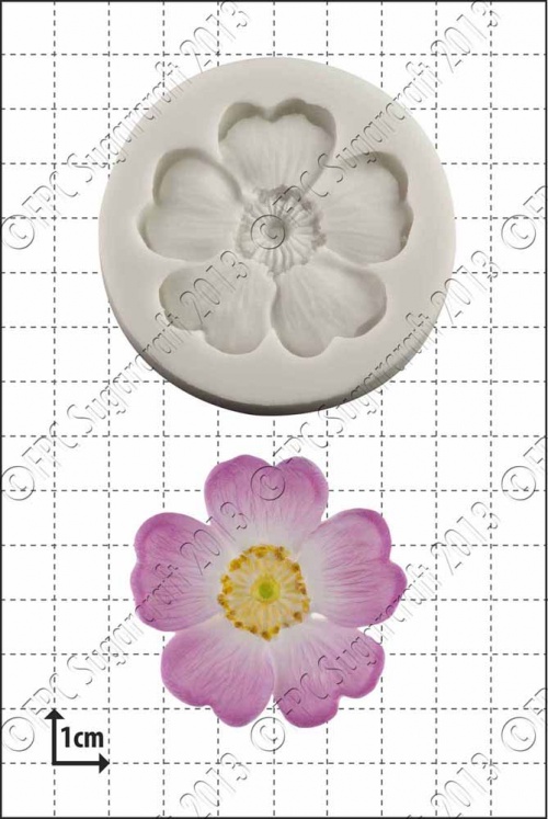 'Dog Rose' Silicone Mould